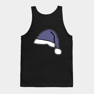 Winter Hats Blue Graphic Tank Top